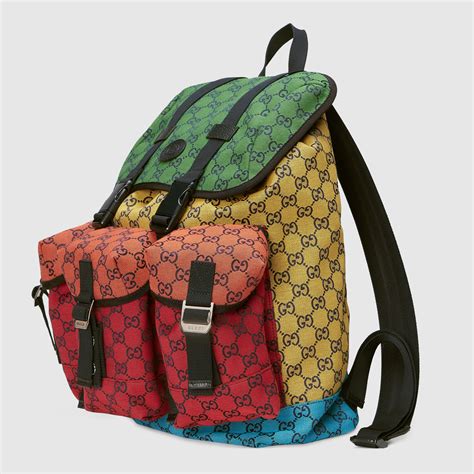 black gucci backpack with red and green strap|gucci mini backpack price.